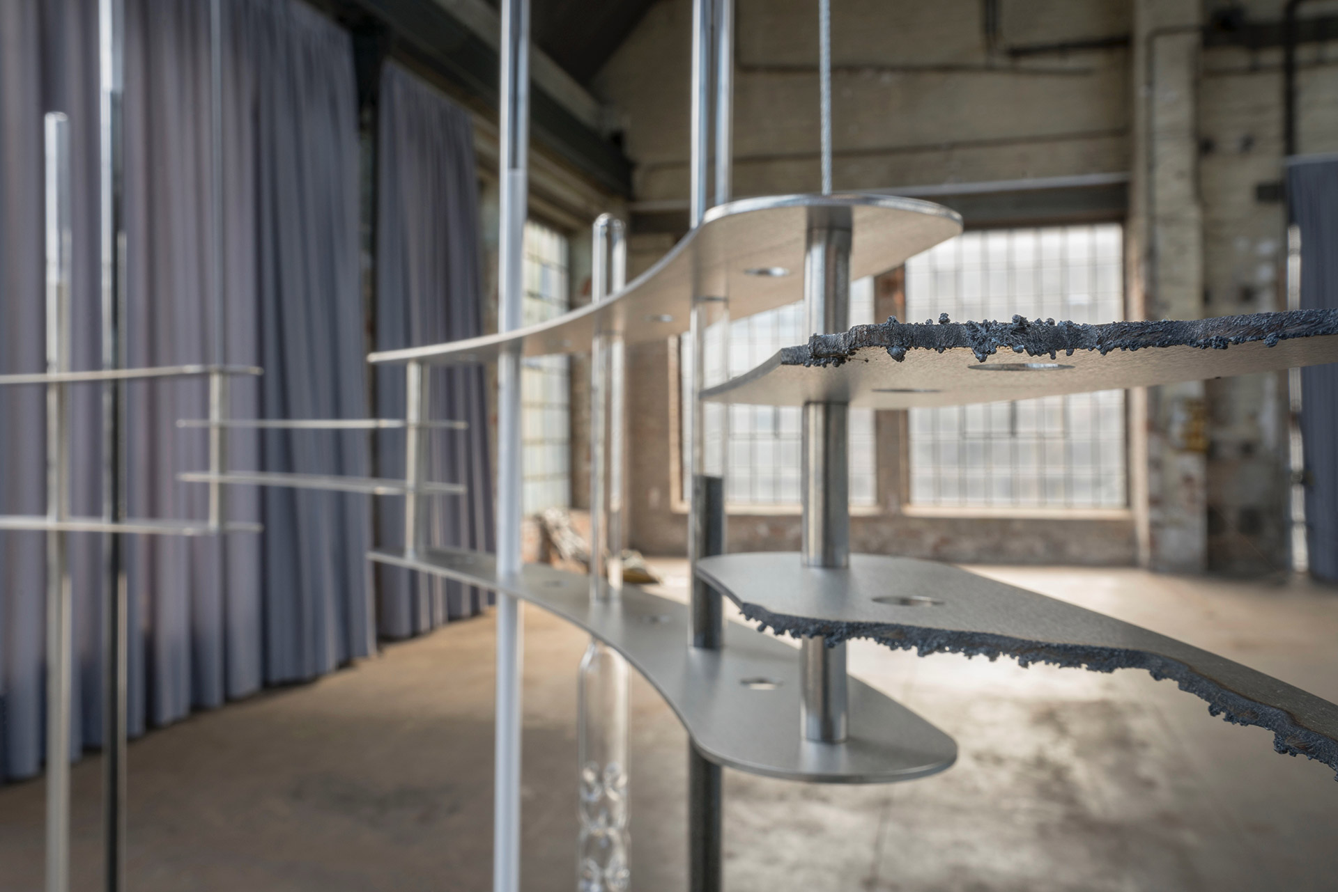 Bianca Phos, Detailansicht Within Constellations, 2025. Photo: Kai-Hendrik Windeler